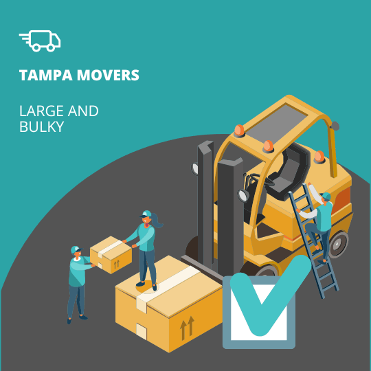 Large and Bulky Tampa movers